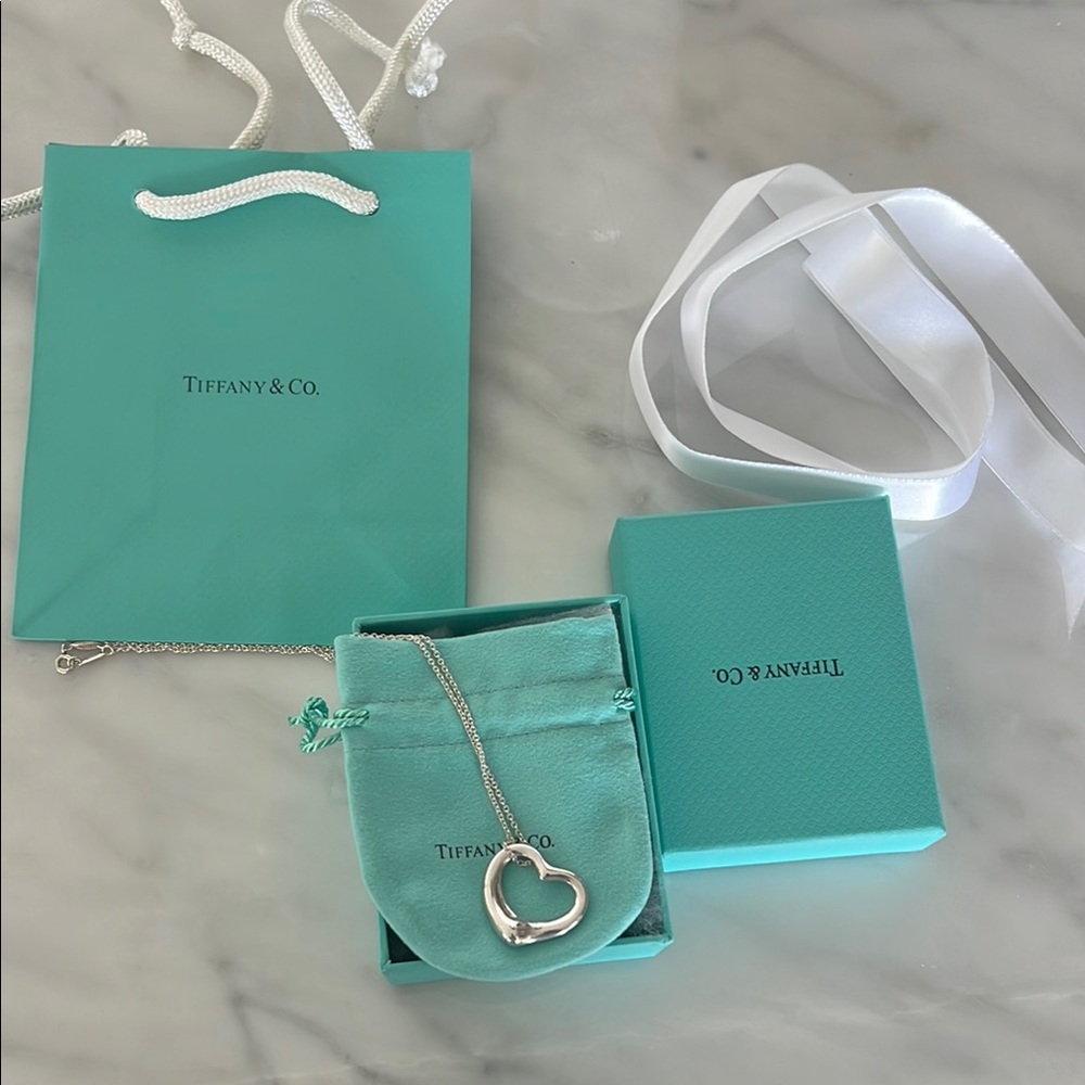 Tiffany & Co. Silver Heart Necklace